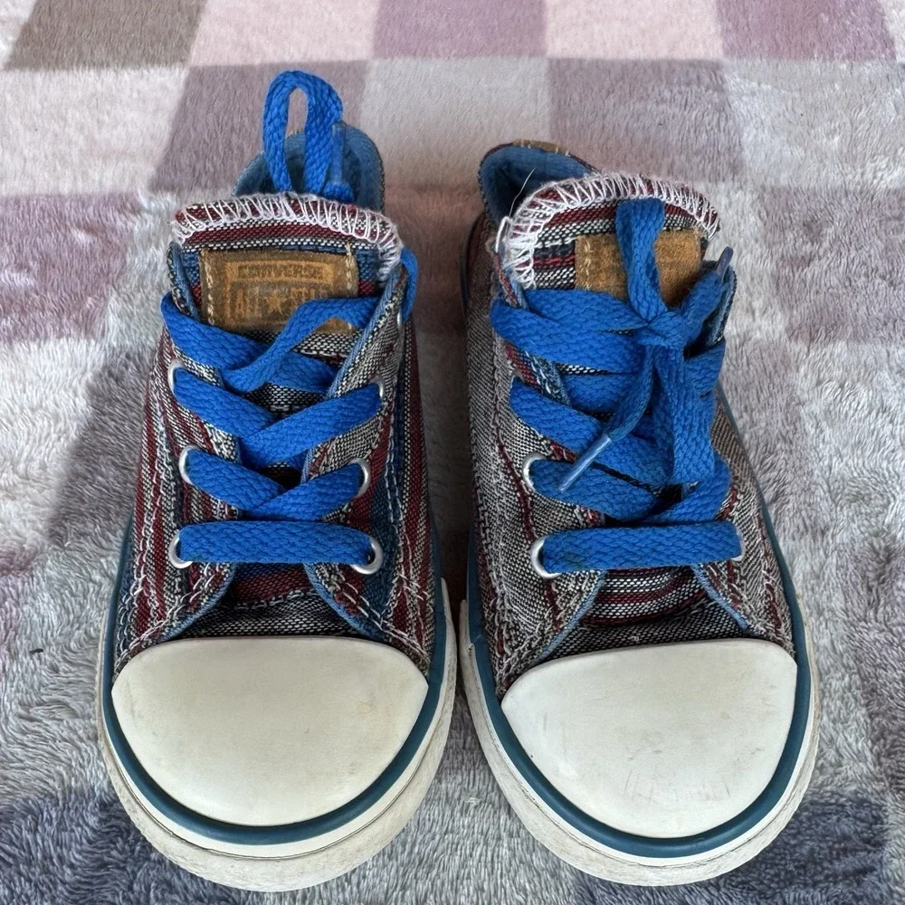 Size 9c - Converse Chuck‎ Taylor Low Ox Summer Vision Blue Gray